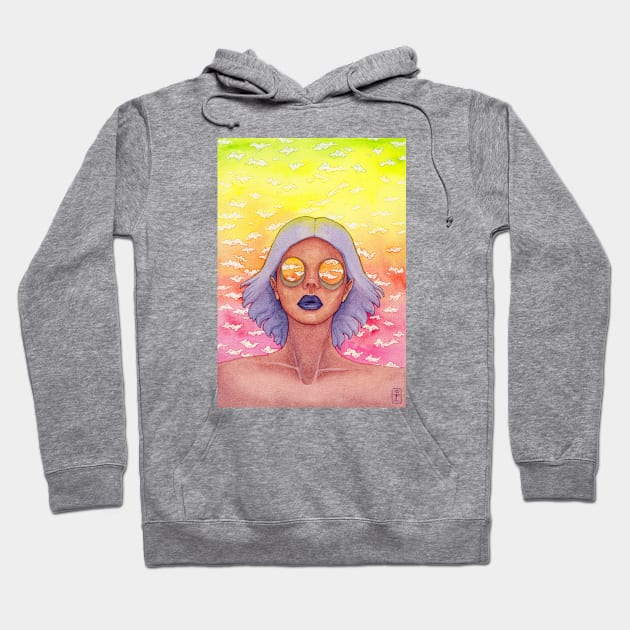 Head in the clouds Hoodie by Serpent's Sun